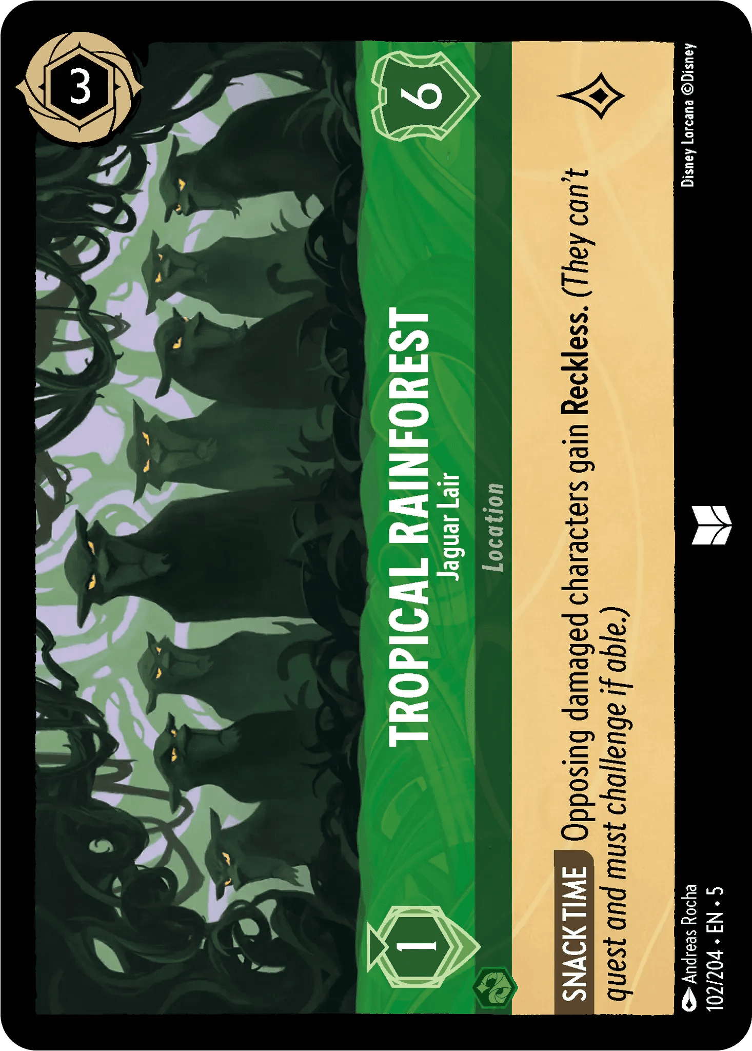Tropical Rainforest - Jaguar Lair — Shimmering Skies