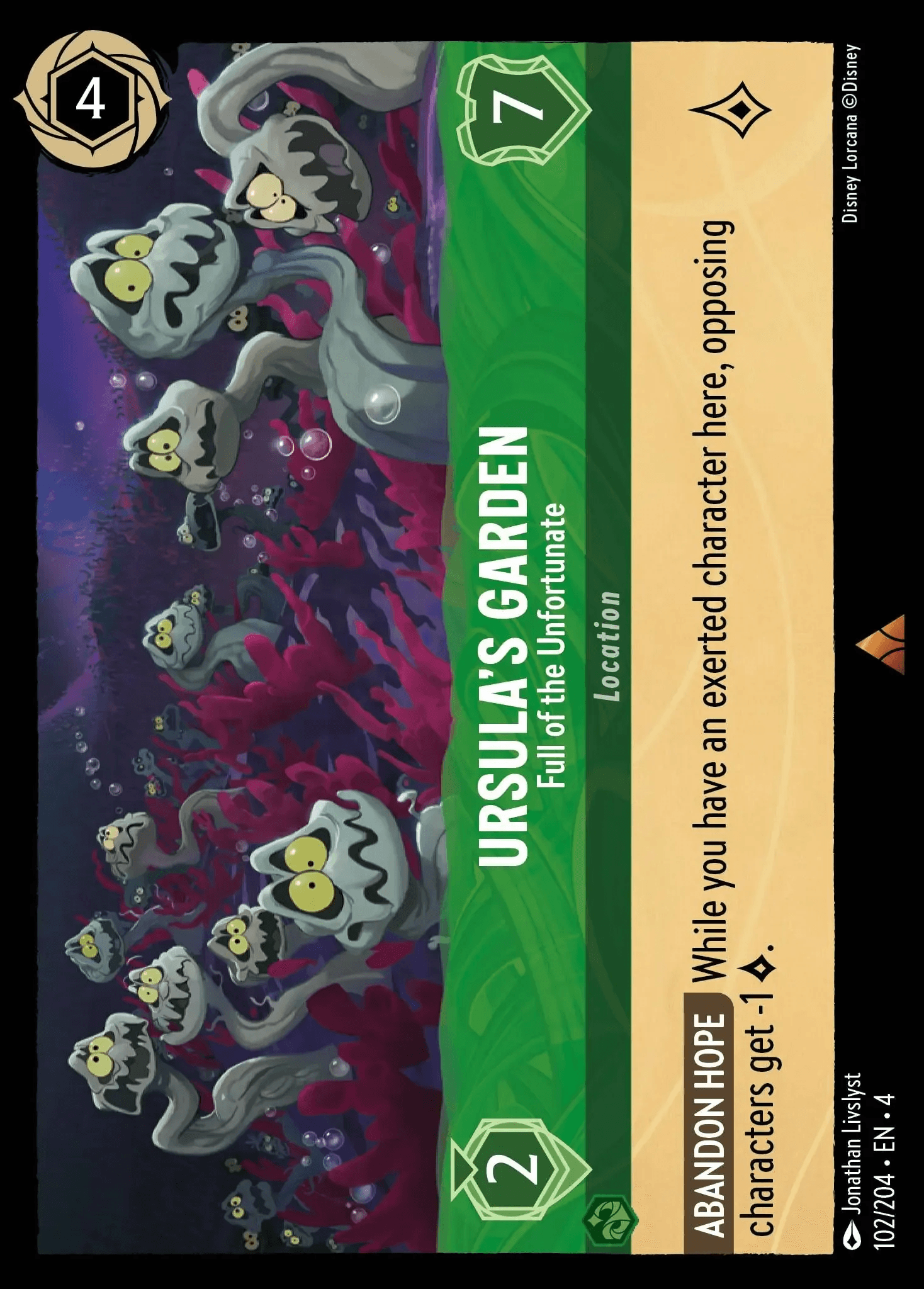 Ursula's Garden - Full of the Unfortunate — Ursula's Return