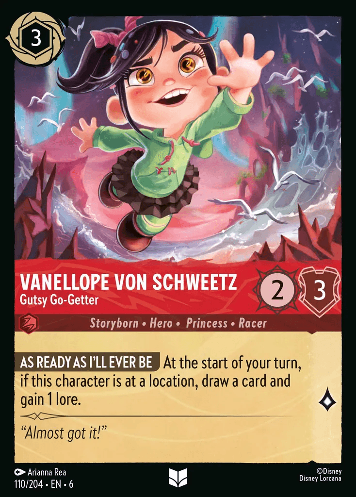 Vanellope Von Schweetz - Gutsy Go-Getter — Azurite Sea