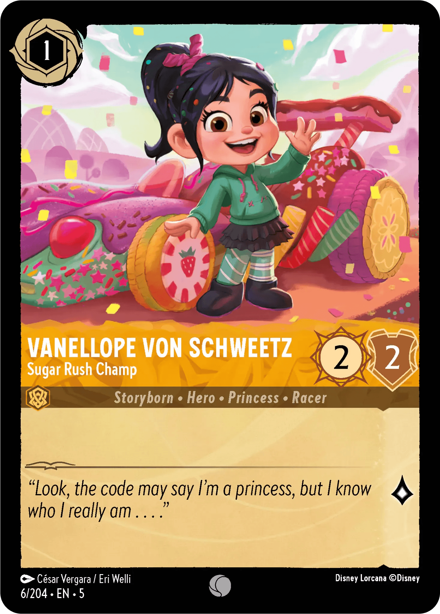 Vanellope von Schweetz - Sugar Rush Champ — Shimmering Skies