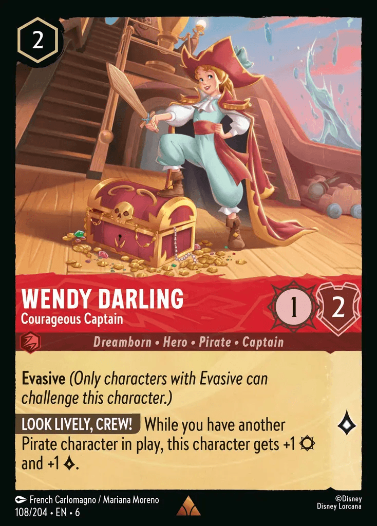 Wendy Darling - Courageous Captain — Azurite Sea