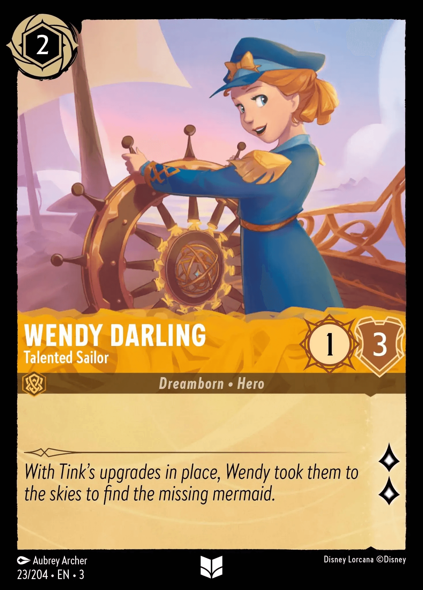 Wendy Darling - Talented Sailor — Into the Inklands