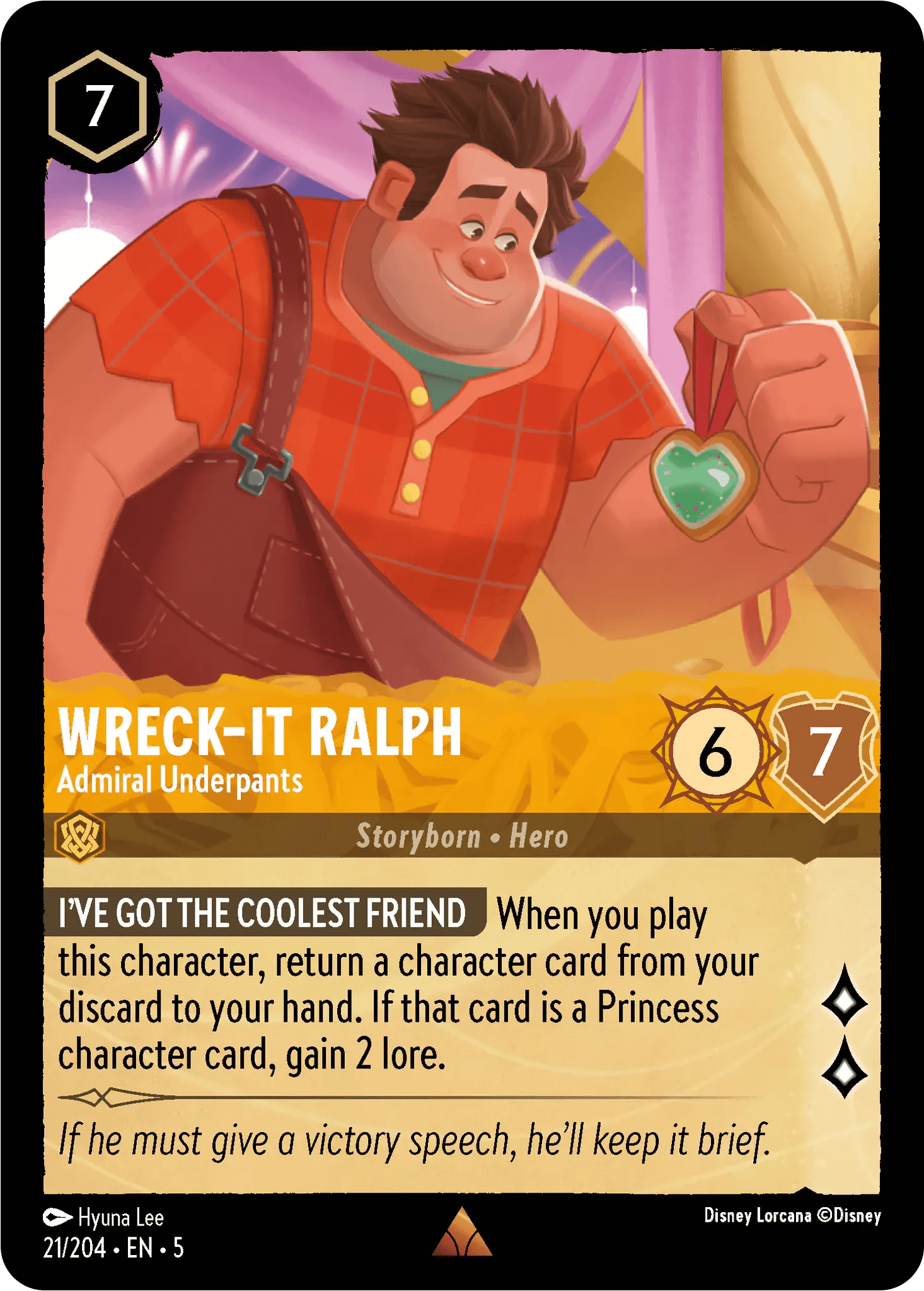 Wreck-It Ralph - Admiral Underpants — Shimmering Skies