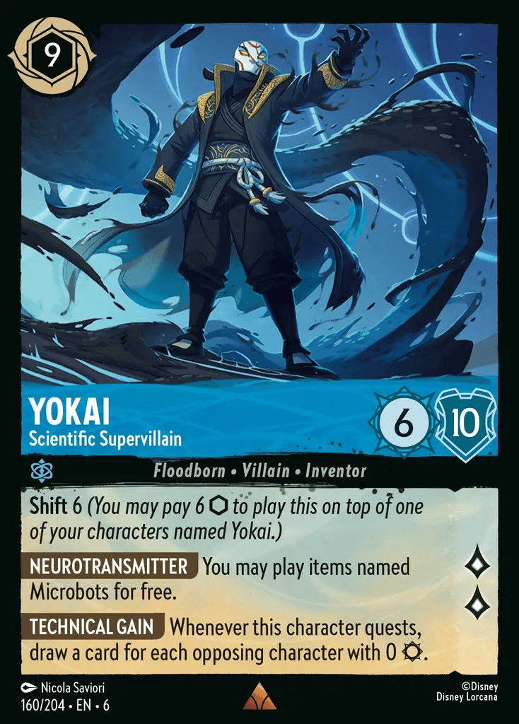 Yokai - Scientific Supervillain — Azurite Sea