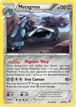 Metagross (49) — XY - Ancient Origins