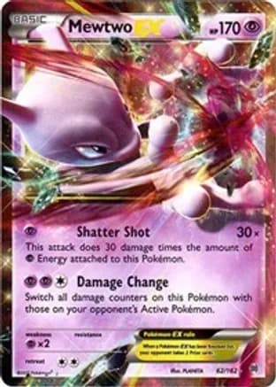 Mewtwo EX (62) — XY - BREAKthrough