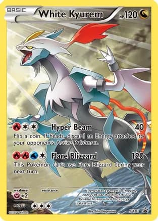 White Kyurem (Full Art Promo) — XY Promos