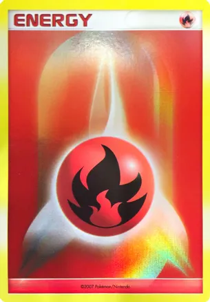 Fire Energy (2007-2008 League Promo) — League & Championship Cards