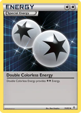 Double Colorless Energy — Generations