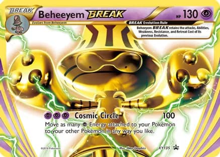 Beheeyem BREAK - XY135 — XY Promos