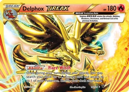 Delphox BREAK — XY - Fates Collide