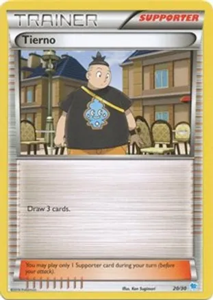 Tierno (20 - Suicune Deck) — XY Trainer Kit: Pikachu Libre & Suicune