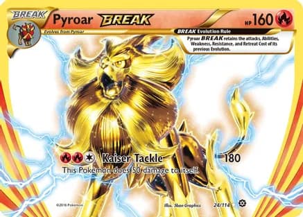 Pyroar BREAK — XY - Steam Siege