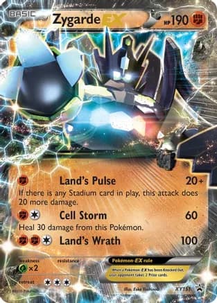 Zygarde EX (Shiny) — XY Promos