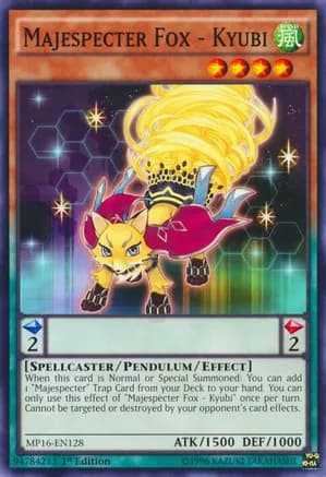 Majespecter Fox - Kyubi — 2016 Mega-Tins Mega Pack