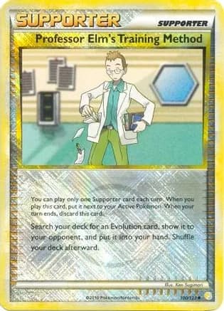 Professor Elm's Training Method - 100/123 (League Promo) — League & Championship Cards