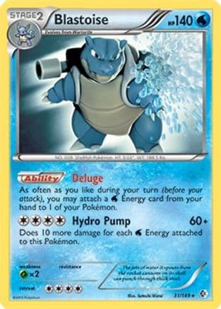 Blastoise - 31/149 (Non-Holo) — Deck Exclusives