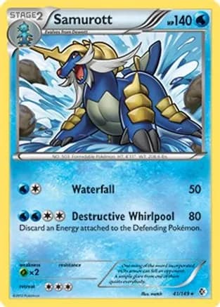 Samurott - 41/149 (BW Boundaries Crossed) — Deck Exclusives