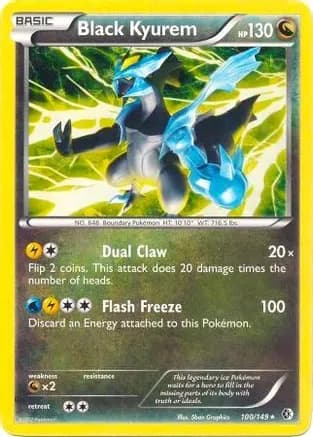 Black Kyurem - 100/149 (BW Boundaries Crossed) — Deck Exclusives