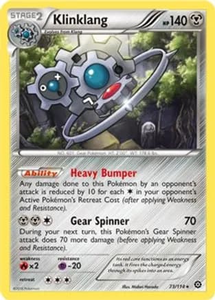 Klinklang - 73/114 (XY Steam Siege) — Deck Exclusives