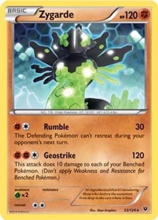 Zygarde - 53/124 (XY Fates Collide) — Deck Exclusives