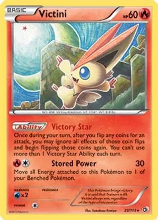 Victini - 23/113 (BW Legendary Treasures) — Deck Exclusives