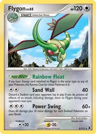 Flygon - 5/111 (DPPt Rising Rivals) — Deck Exclusives