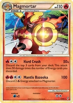 Magmortar - 16/95 (Call of Legends) — Deck Exclusives