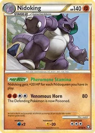 Nidoking - 6/102 — Deck Exclusives