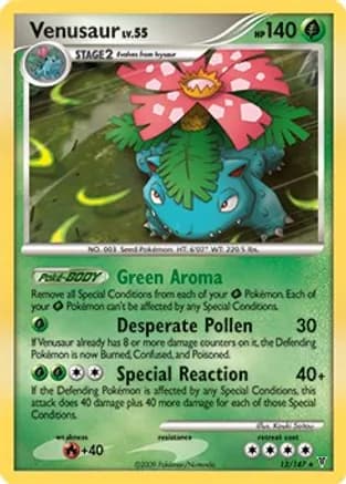 Venusaur (DPPt Supreme Victors) — Deck Exclusives