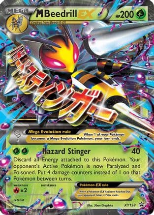 M Beedrill EX — XY Promos