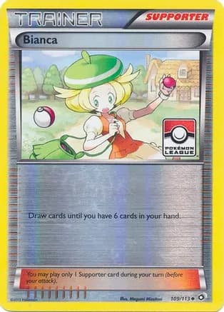 Bianca - 109/113 (Pokemon League) — League & Championship Cards