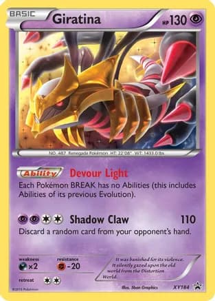 Giratina - XY184 — XY Promos