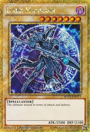 Dark Magician (Gold Secret Rare) — The Dark Side of Dimensions Movie Pack: Gold Edition