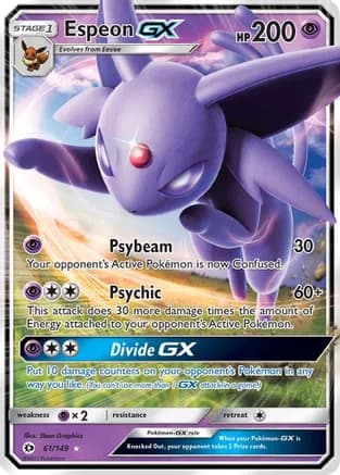 Espeon GX — SM Base Set