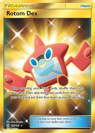 Rotom Dex (Secret) — SM Base Set