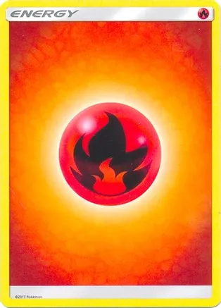 Fire Energy (2017 Unnumbered) — SM Base Set