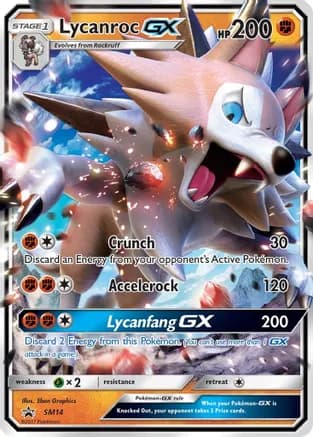 Lycanroc GX - SM14 — SM Promos