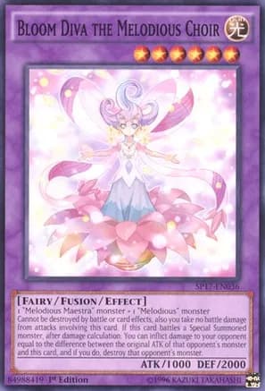 Bloom Diva the Melodious Choir (Starfoil) — Star Pack - Battle Royal