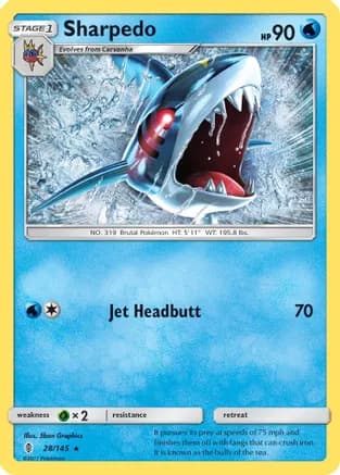 Sharpedo — SM - Guardians Rising