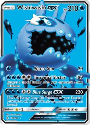 Wishiwashi GX (Full Art) — SM - Guardians Rising