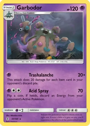 Garbodor — SM - Guardians Rising
