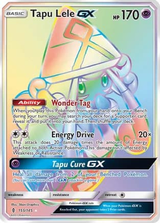 Tapu Lele GX (Secret) — SM - Guardians Rising
