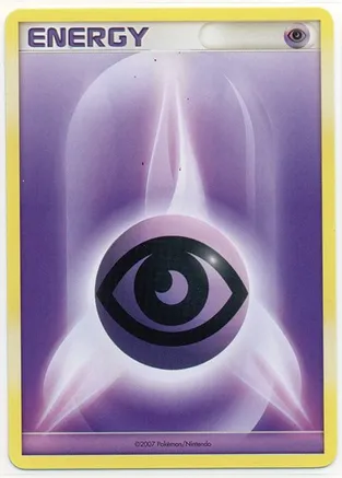 Psychic Energy (2007 Unnumbered D/P Style Non-Holo) — League & Championship Cards