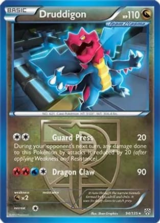 Druddigon - 94/135 (BW Plasma Storm) — Deck Exclusives