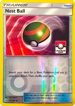 Nest Ball - 123/149 (League Cup) — League & Championship Cards