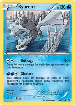 Kyurem 43/113 (BW Legendary Treasures) — Deck Exclusives