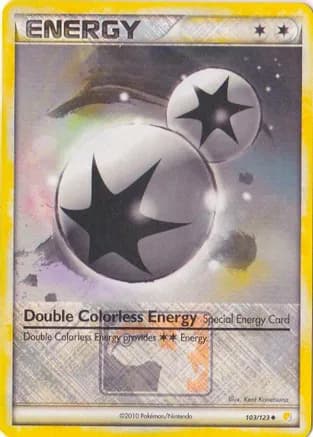 Double Colorless Energy - 103/123 (League Promo) — League & Championship Cards