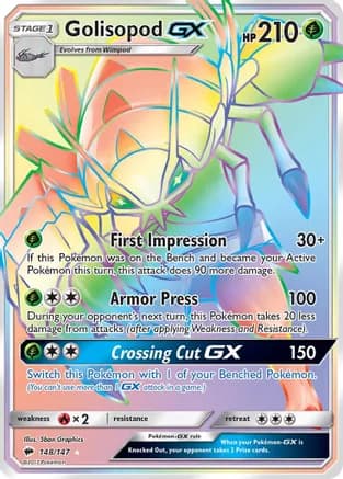 Golisopod GX (Secret) — SM - Burning Shadows