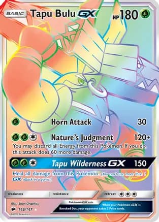 Tapu Bulu GX (Secret) — SM - Burning Shadows